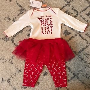 ‘On The Nice List’ Matching Christmas Set